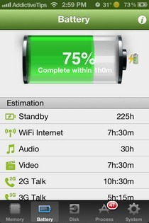 Baterie iOS Monitor Core