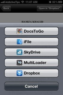 IOS OpenDisk με το