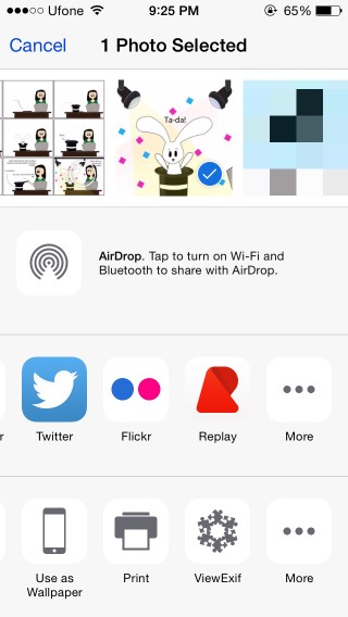ios 8 kiterjesztés
