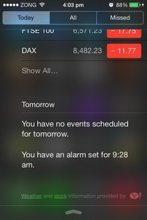 NC iOS 7 Morgen NC iOS 7 Morgen