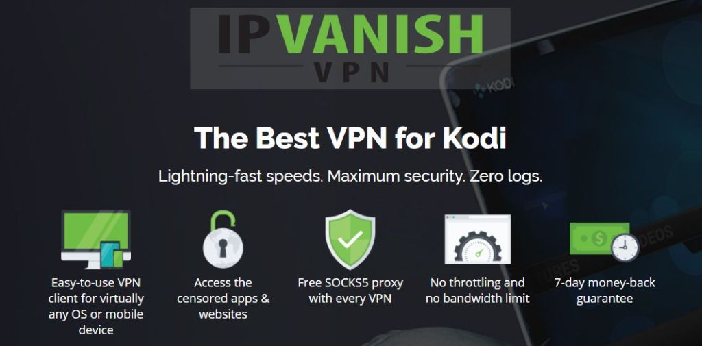 IPVanish - Kodi