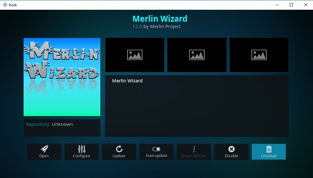 Τα καλύτερα Addons 6 του Kodi Wizard - Merlin Wizard για το Kodi