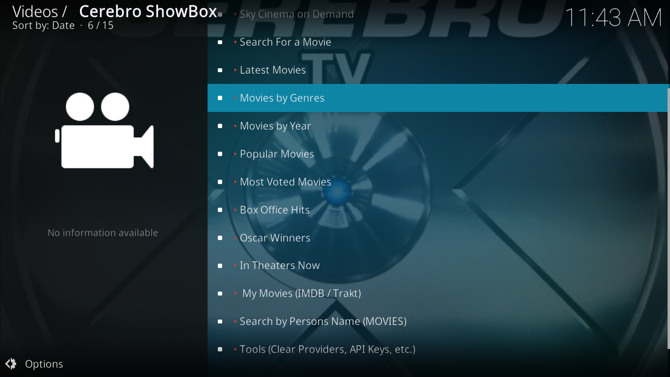 Cerebro Showbox Movies