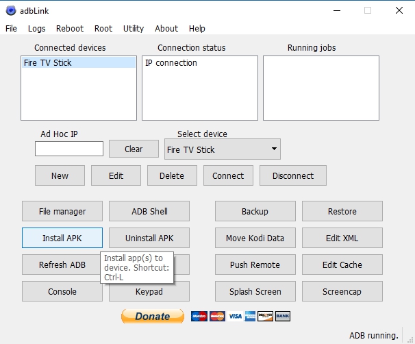 Kodi Fire TV 재설정-adbLink 스크린 샷-4