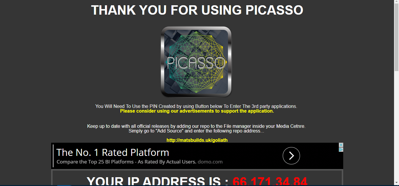 PICASSO PIN Seite (oben)