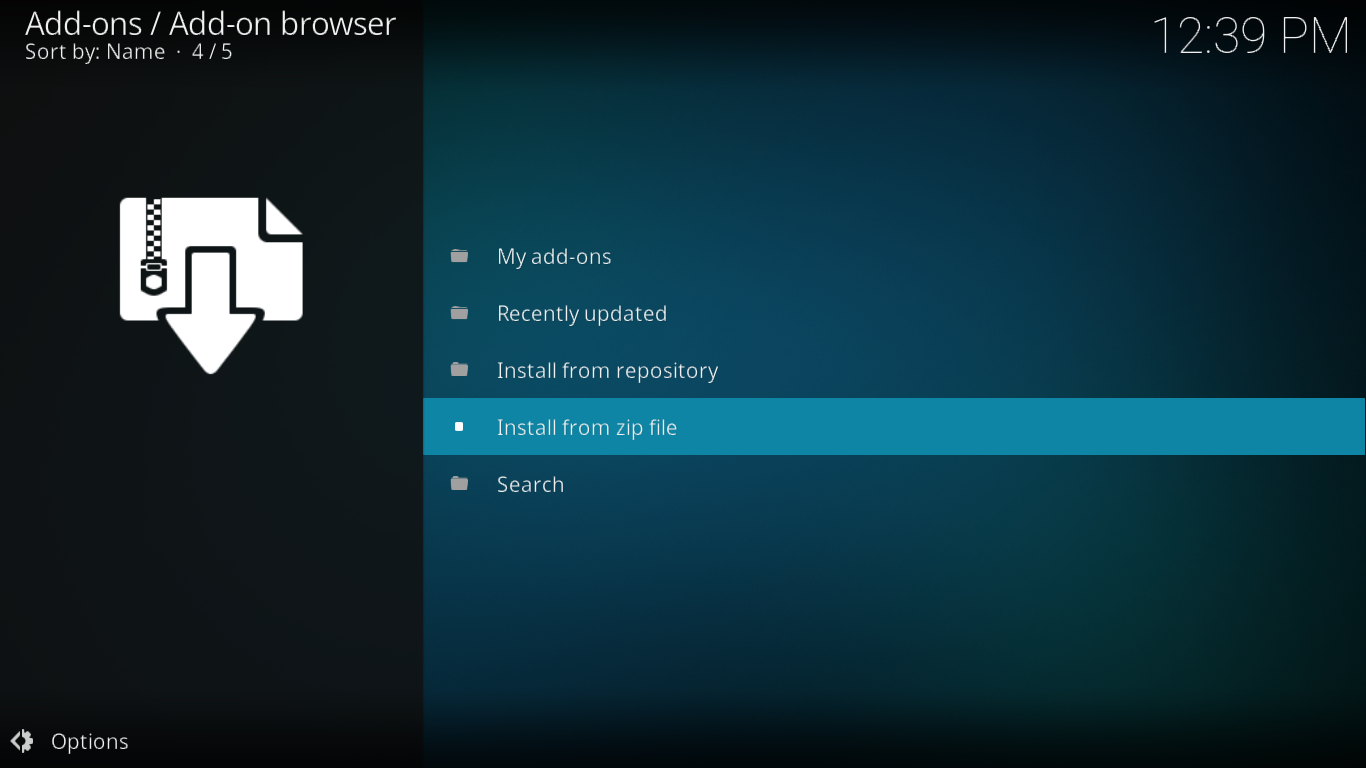 Form Zip Dosyasını Kur