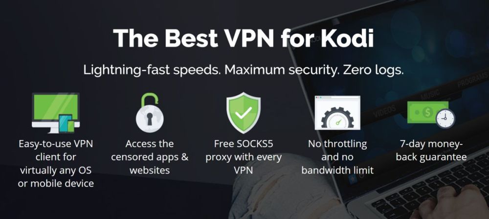 Prehliadač PlayOn Kodi Add-on 02 - IPVanish VPN