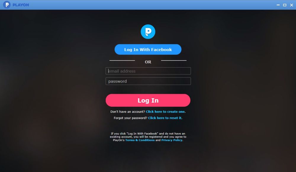 Prehliadač PlayOn Kodi Add-on 05 - Prihlásenie k doplnku PlayOn