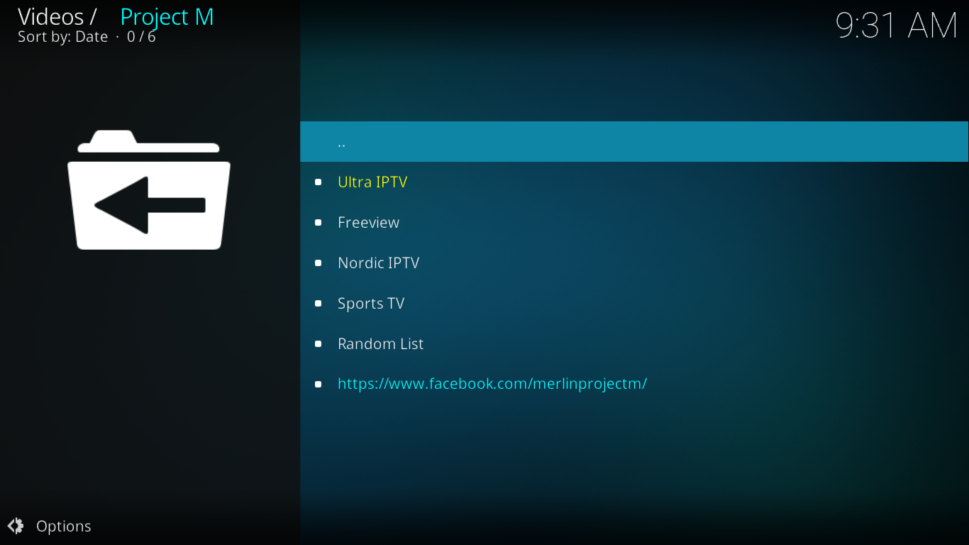 Projet M IPTV