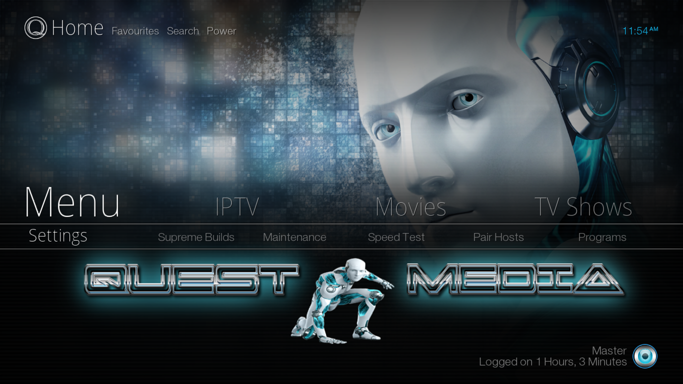 Quest Media Build - Menu