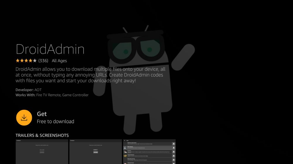 Kjør flere Kodi Builds Fire Stick 4 -DroidAdmin-app