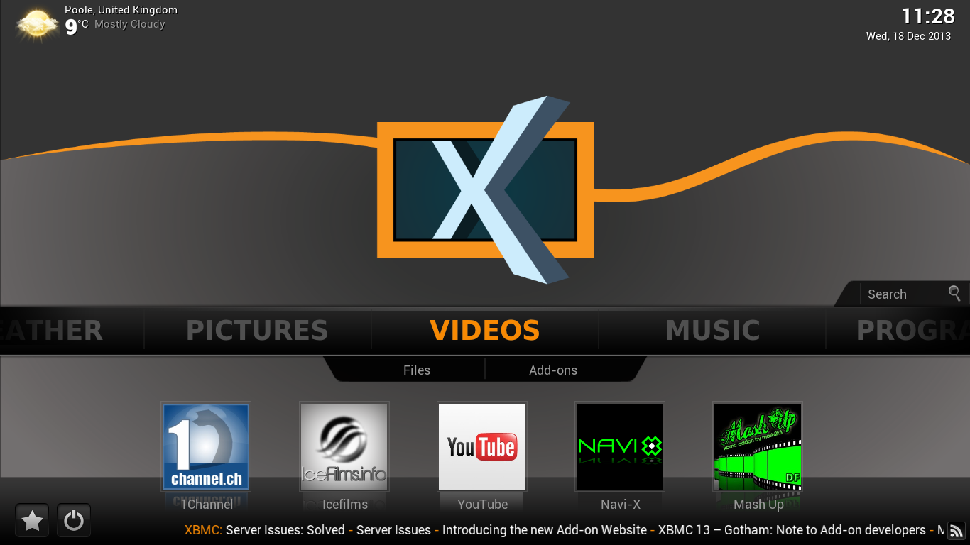 XBian Screenshot
