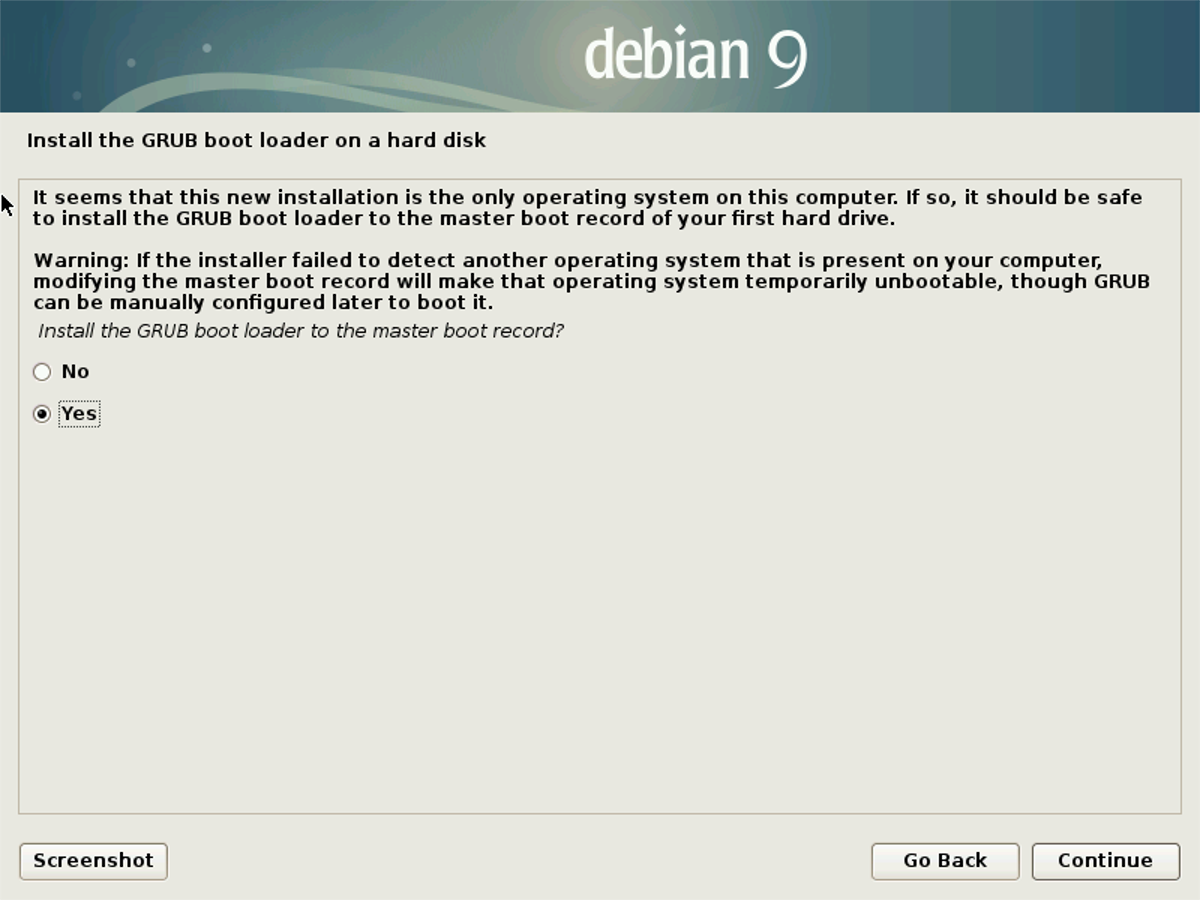 Установка debian. Debian 9. Debian 9.9. Debian install the Grub Boot.