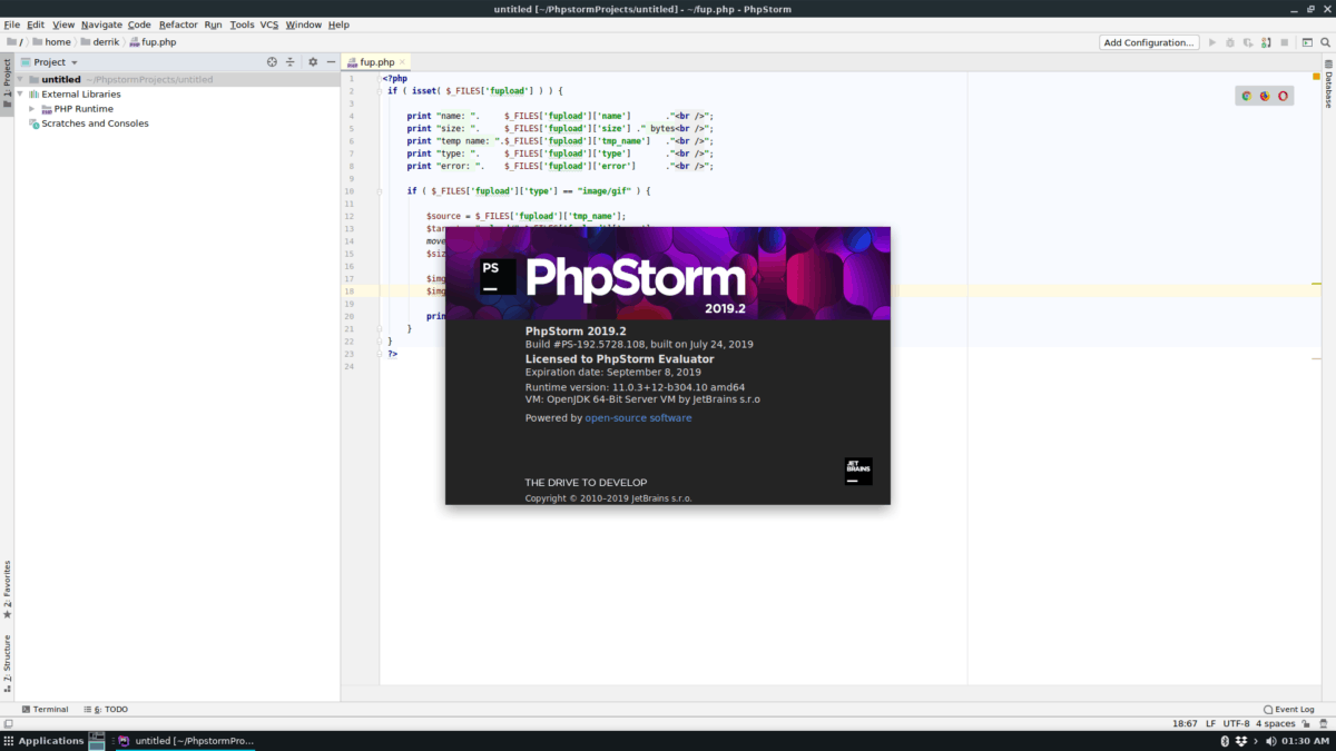 aplikasi antrian pakai phpstorm