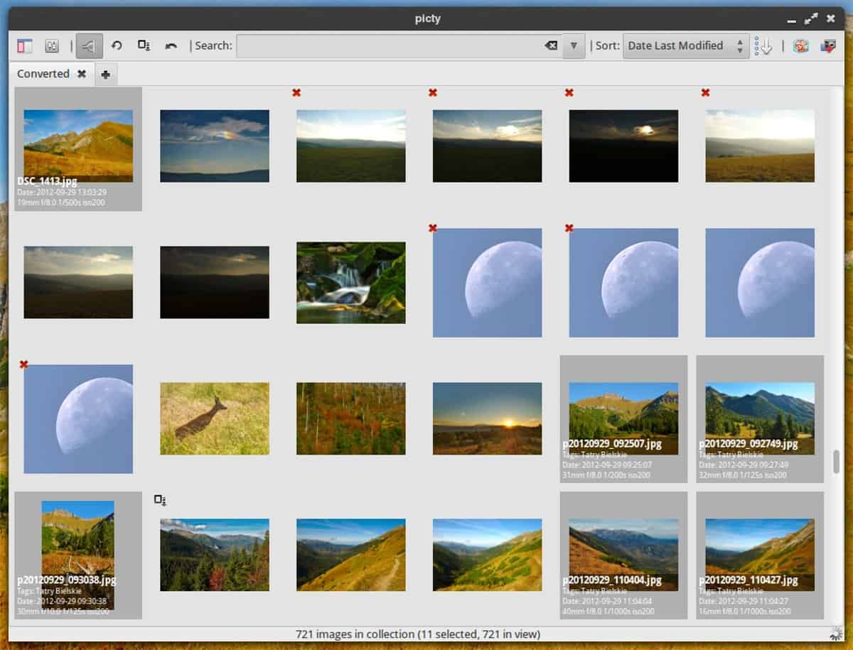 Linux用の6つの最高の写真管理ツール