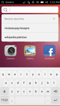 Ubuntu Touch - 04.5 - Pretraživanje - Najnovije pretrage