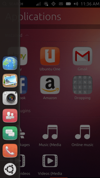 Ubuntu Touch - 05.1 - Multitasking - Dock