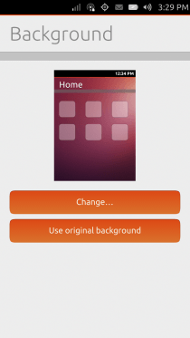 Ubuntu Touch - 08.04 - Postavke - Pozadina