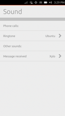 Ubuntu Touch - 08.05 - Postavke - Zvuk