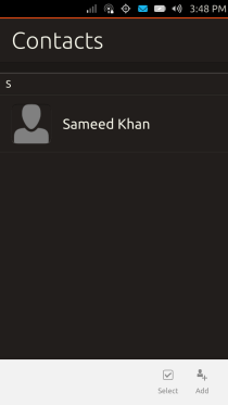 Ubuntu Touch - 10.1 - Aplikacije - Kontakti