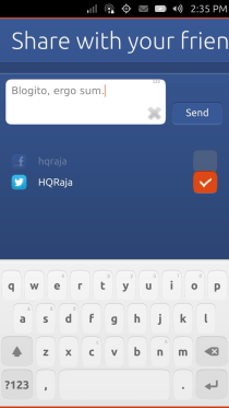 Ubuntu Touch - 13.3 - Aplikacije - prijatelji - sastavite