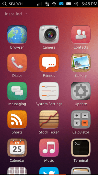 Ubuntu Touch - 03.3 - crtica - aplikacije - instalirano