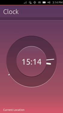 Ubuntu Touch - 17.1 - Aplikacije - Sat