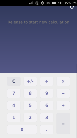 Ubuntu Touch - 18.2 - Aplikacije - Kalkulator - Osvježi