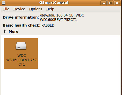 GSmartControl запуск