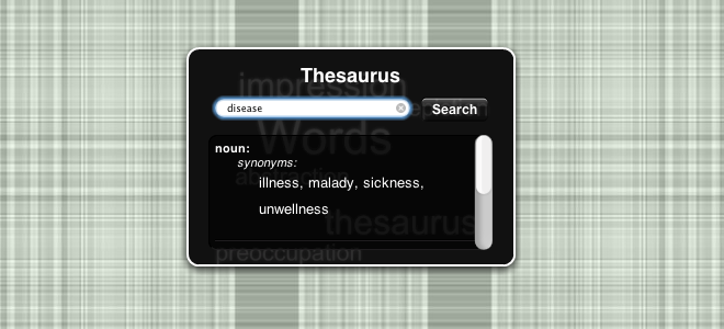 Thesaurus