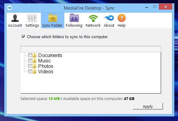 MediaFire_Sync