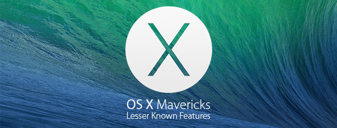 Mažiau žinomos „OS-X-Mavericks-Beta“ funkcijos