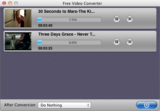 Gratis Video Converter werkt