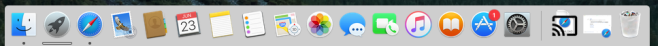 os x dock