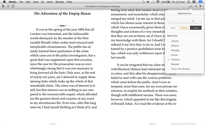 Reading DRM หนังสือฟรีใน iBooks