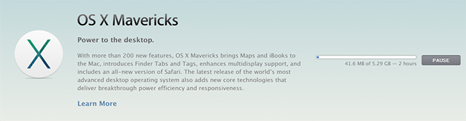 Actualización de OS-X-Mavericks