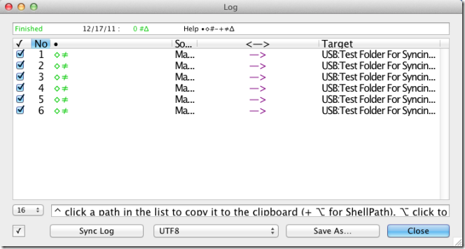 การจำลอง SyncToFolders