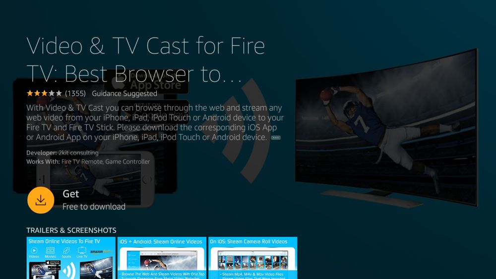 Comment mettre en miroir ou convertir un iPhone sur Fire TV 4 - Cast vidéo TV