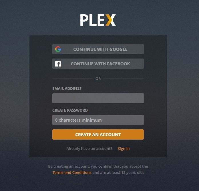 Plex sur compte NAS 6 -Plex