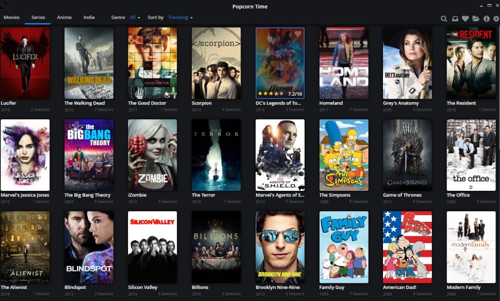 Regardez Popcorn Time Chromecast 1