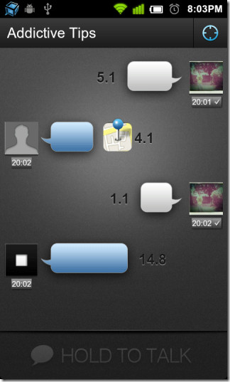 Hlasové zprávy TalkBox Hlasové zprávy TalkBox