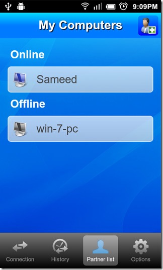 My-Computers --- TeamViewer-Mobile My-Computers --- TeamViewer-Mobile