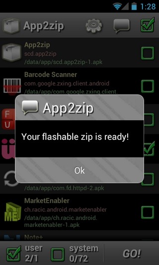 App2zip-Android-Success App2zip-Android-Success