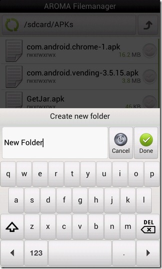 AROMA-File-Manager-Android-New-Folder