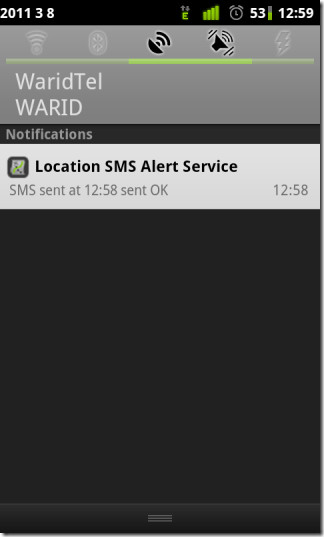 Imcoming-SMS-Alert-Benachrichtigung