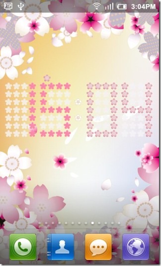 Seasons_Clock_Spring_Live_Wallpaper Seasons_Clock_Spring_Live_Wallpaper