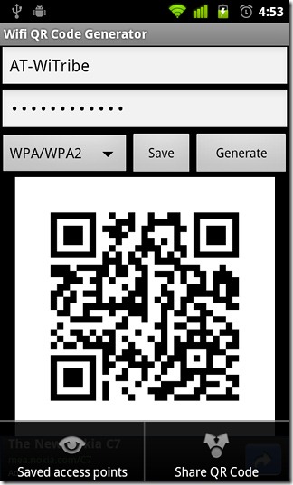 WiFi-QR-Code-generátor-For-Android