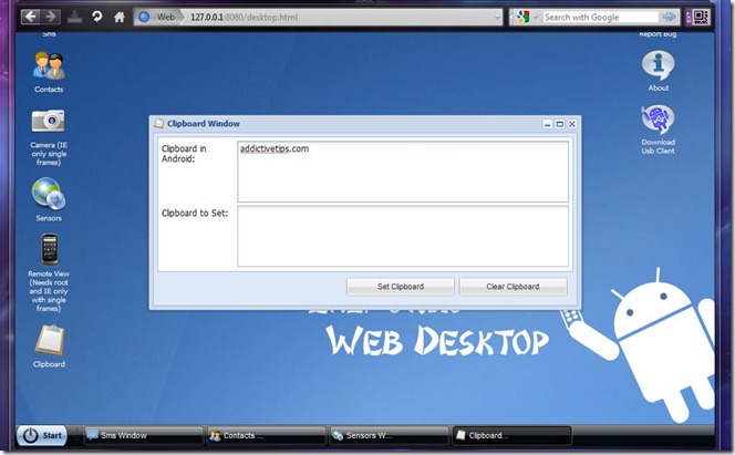 lazydroid-schránka líný web-schránka