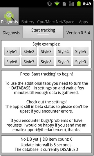 Diagnos-Android-Home