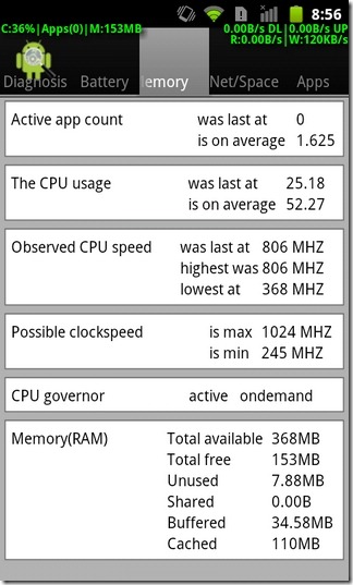 การวินิจฉัย Android-CPU-RAM